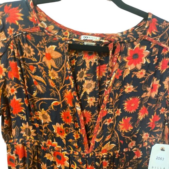 NWT BILLABONG Hearts Desire Long Sleeve Mini Dress, size X Small/6 - Picture 5 of 7